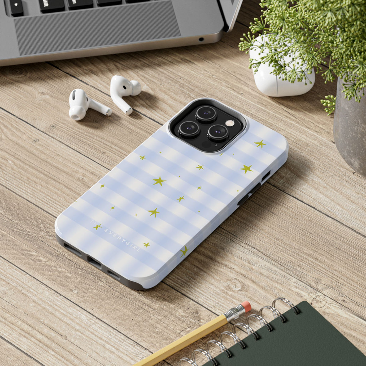 Gingham Stars Phone Case