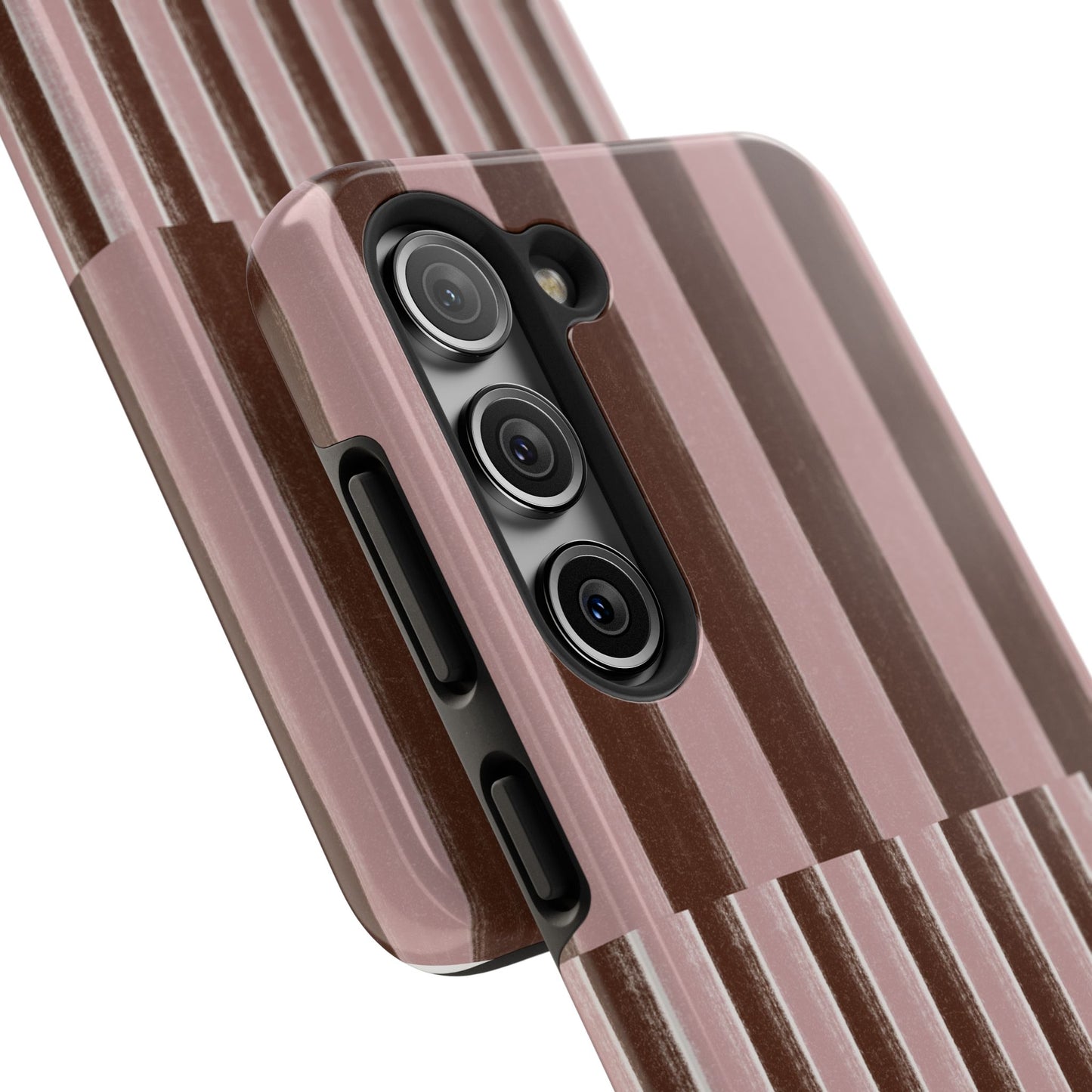 February Pink and Brown Phone Case
