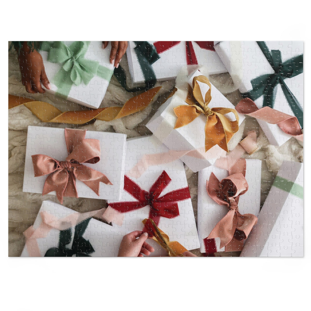 Classic Holiday Presents Puzzle