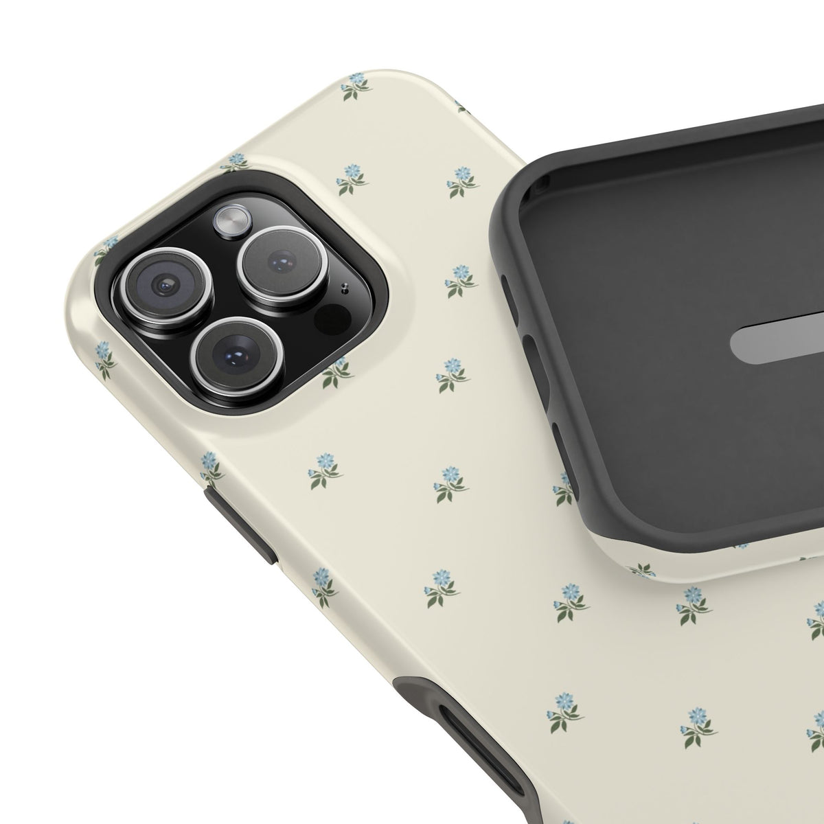 Tiny Blue Flowers Phone Case