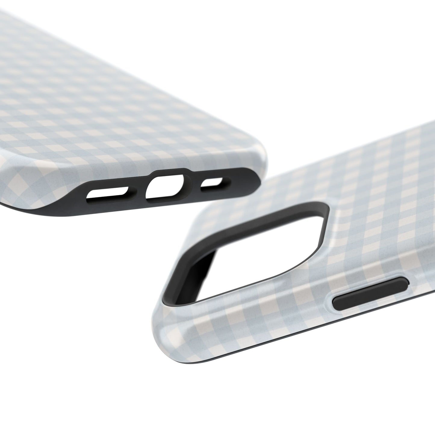 Nancy Meyers Inspired Blue Gingham Phone Case