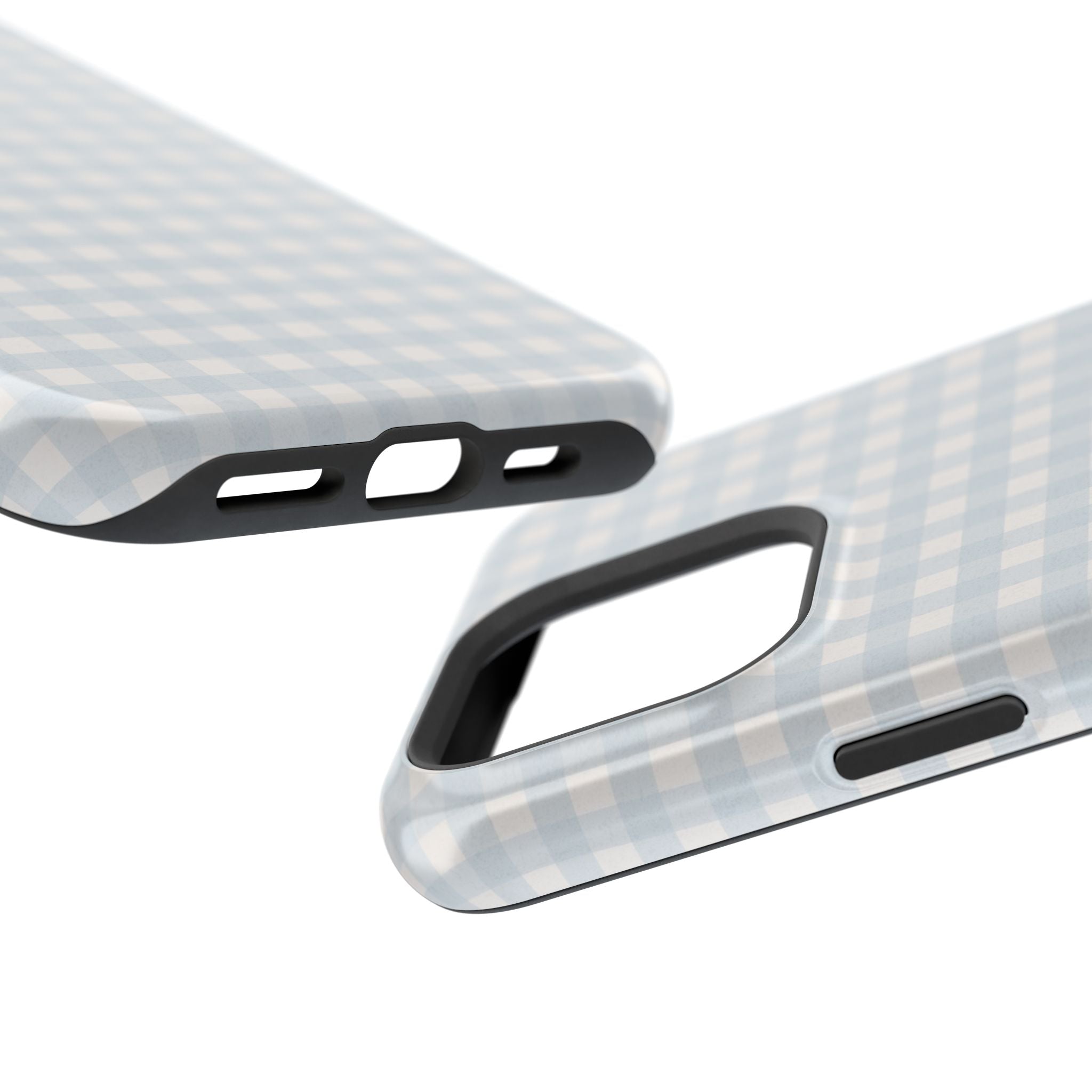 Nancy Meyers Inspired Blue Gingham Phone Case