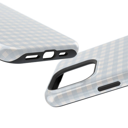 Nancy Meyers Inspired Blue Gingham Phone Case