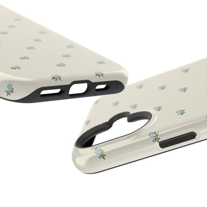 Tiny Blue Flowers Phone Case