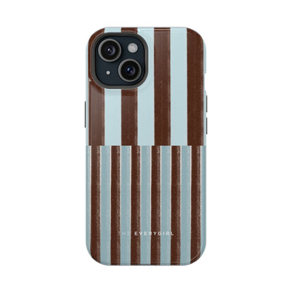 Blue & Brown Contrast Phone Case