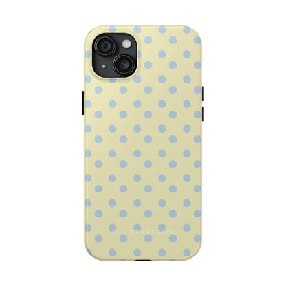 Third Coast – Yellow & Blue Polka Dots Phone Case