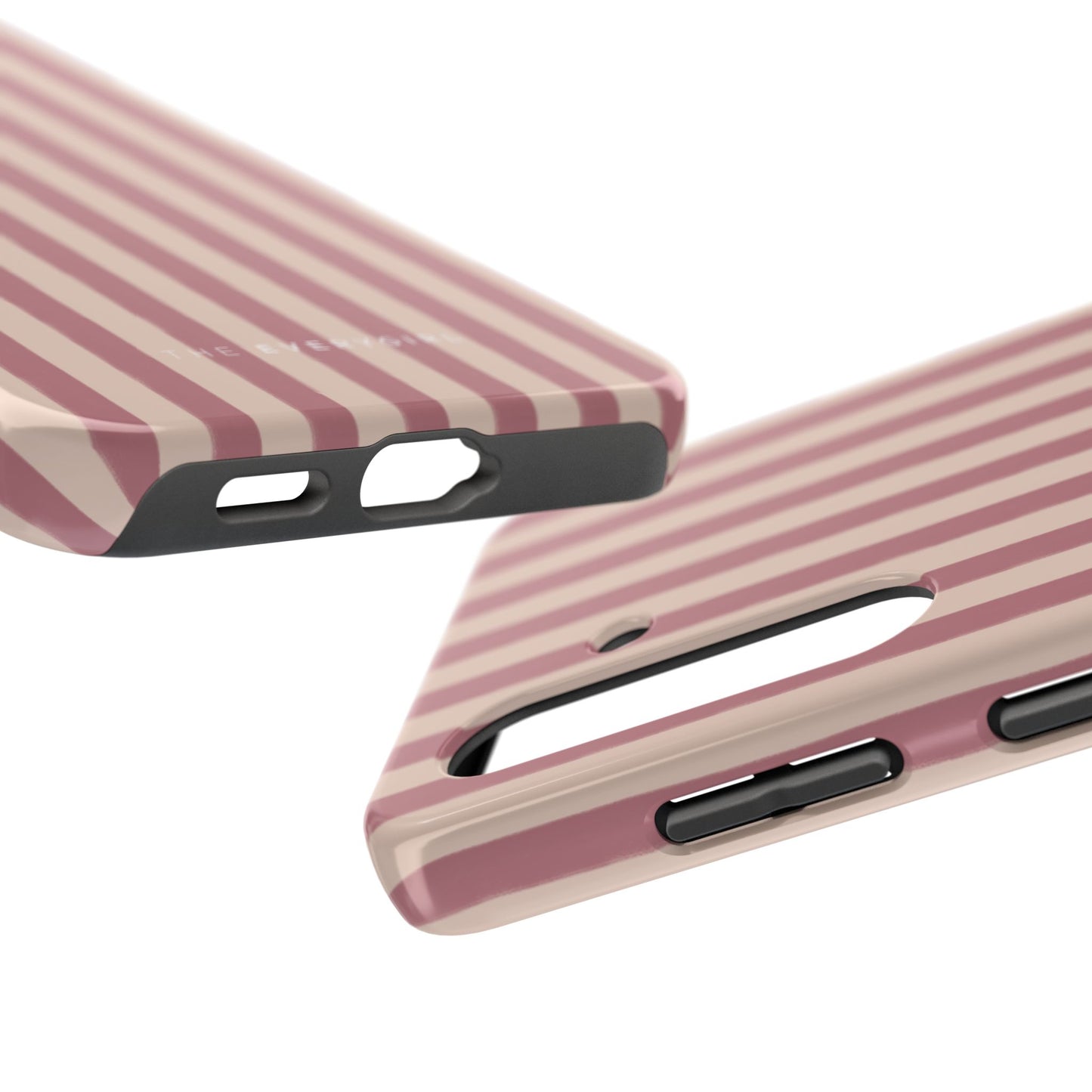 Tone on Tone Pink Stripes IPhone Case