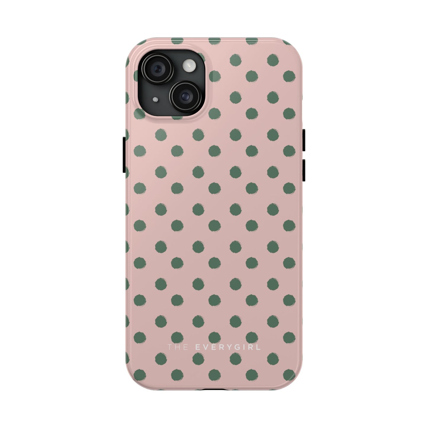 West Coast – Pink & Green Polka Dots Phone Case