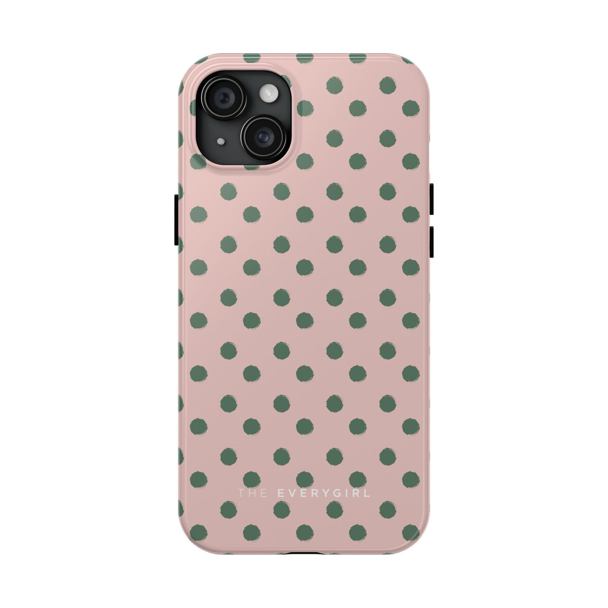 Pink & Green Polka Dots Phone Case