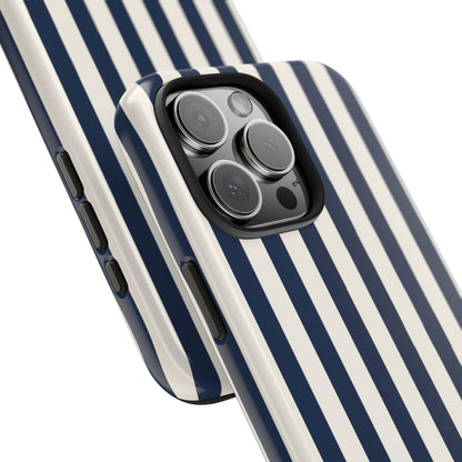 Navy Cabana Stripe Phone Case