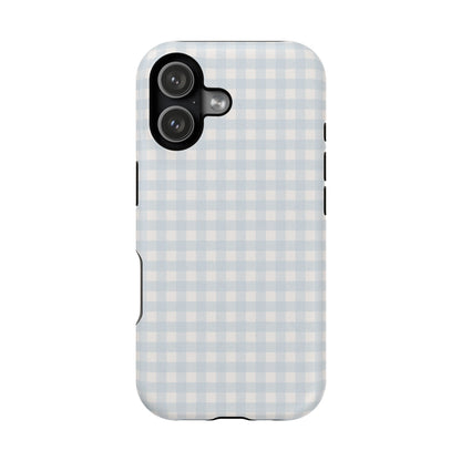 Nancy Meyers Inspired Blue Gingham Phone Case
