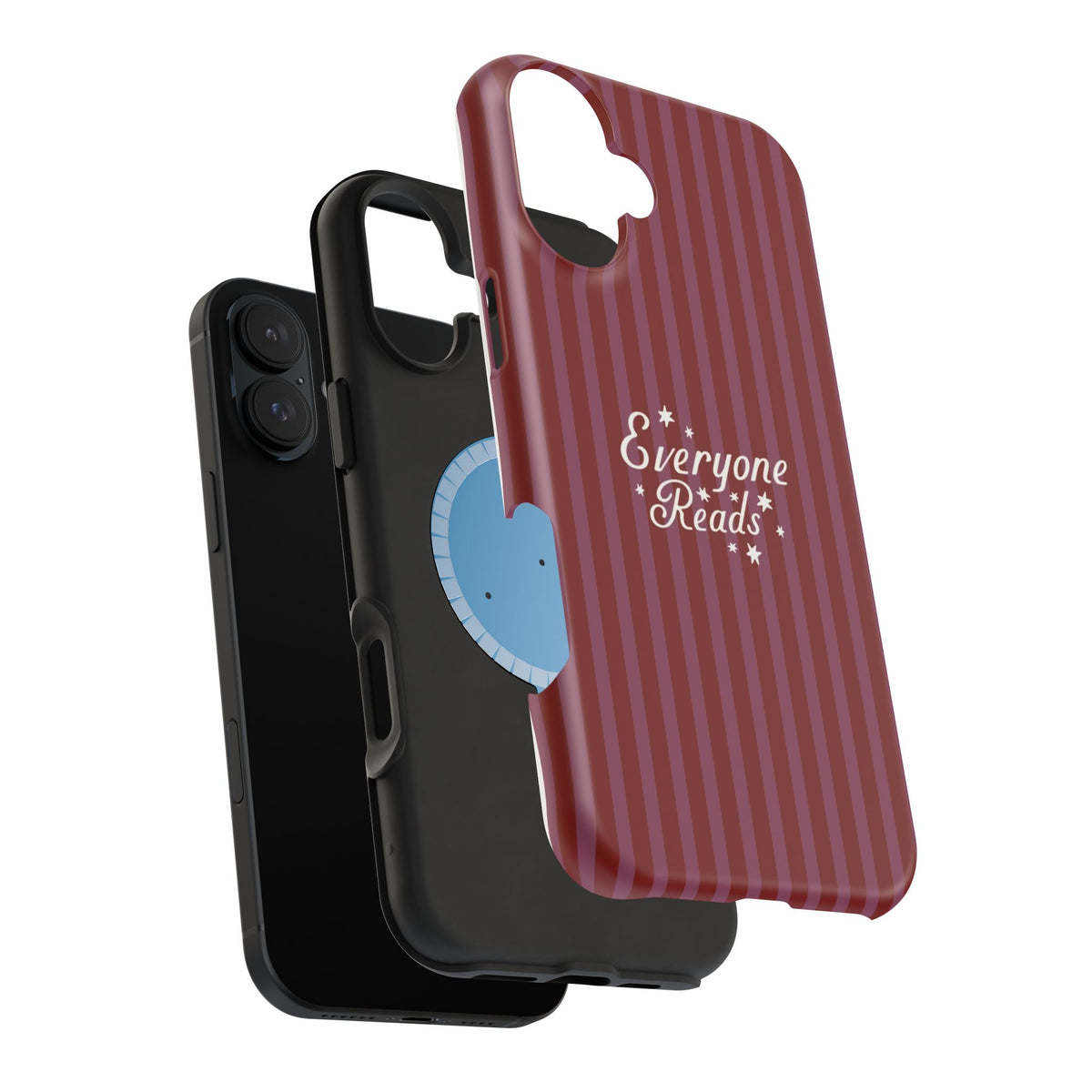 Everyone Reads Phone Case Maroon