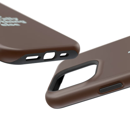 Do Literally Anything Else Brown & Blue Phone Case