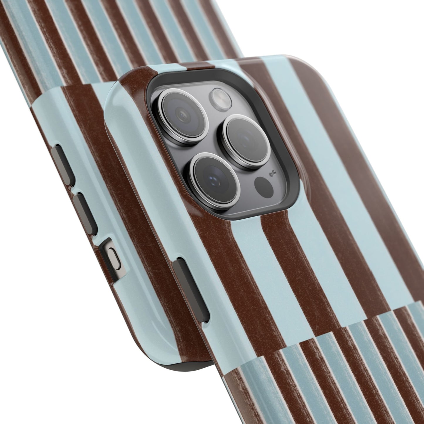 Blue & Brown Contrast Phone Case