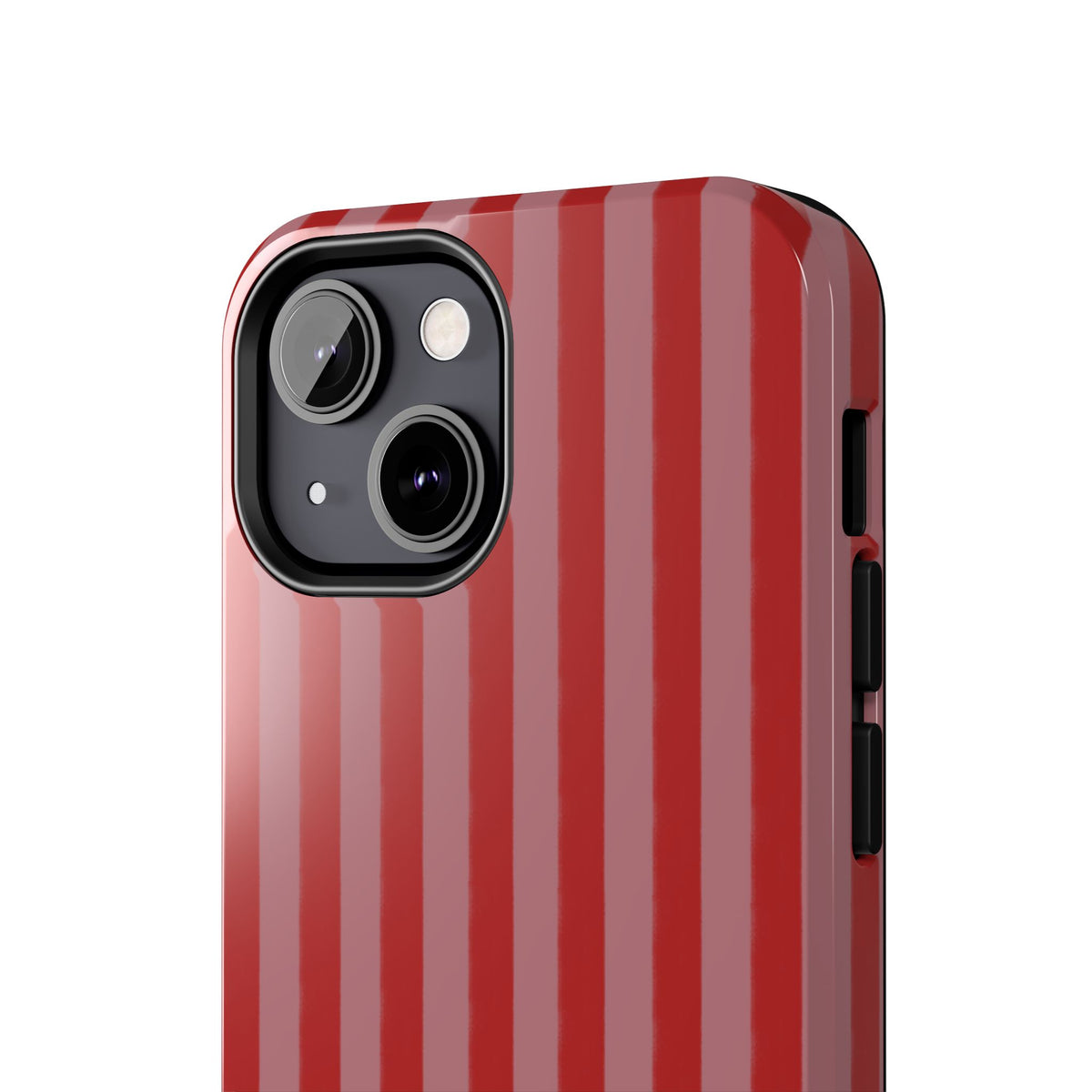 Red & Pink Stripes IPhone Case
