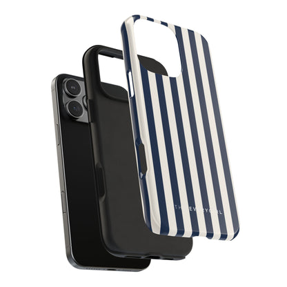 Navy Cabana Stripe Phone Case