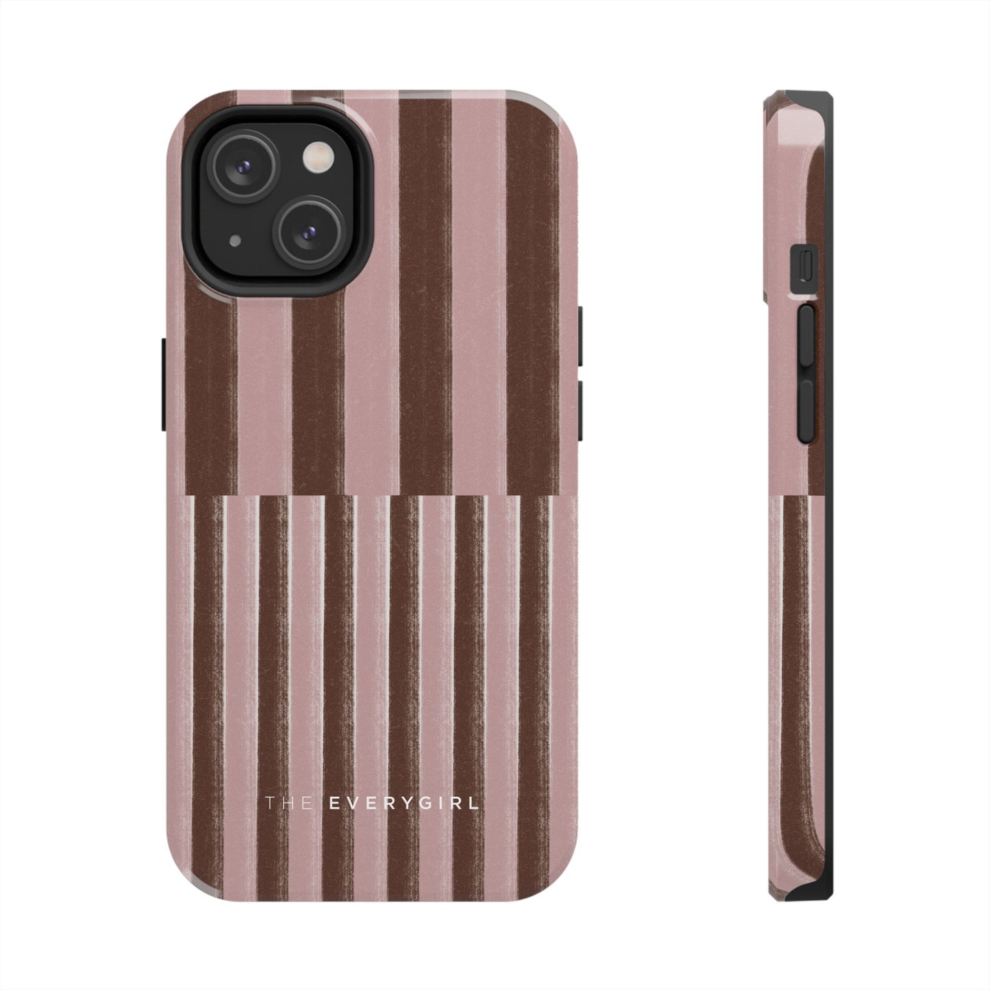 February Pink and Brown Phone Case