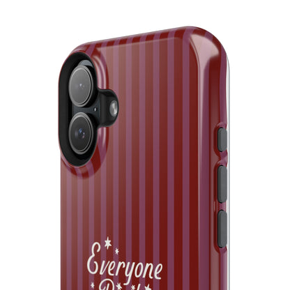Everyone Reads Phone Case Maroon