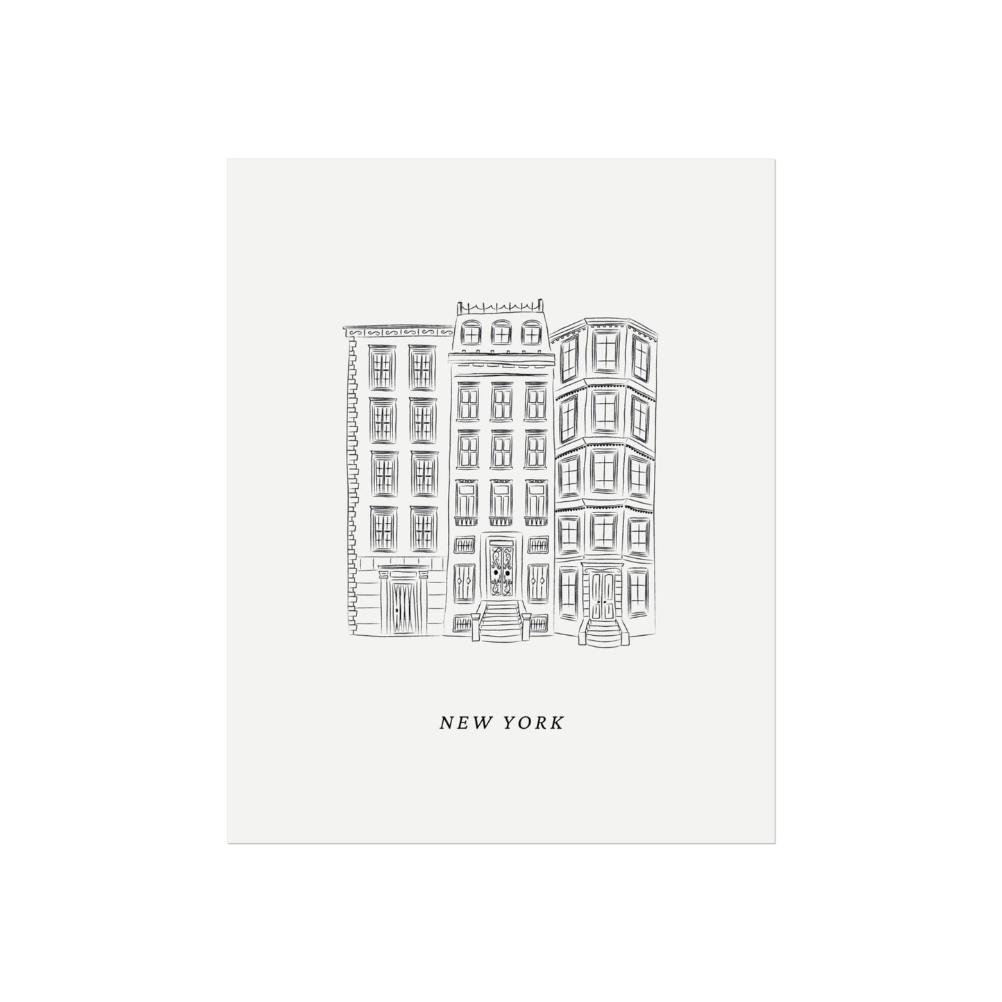 Upper East Side NYC Print