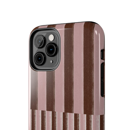 February Pink and Brown Phone Case