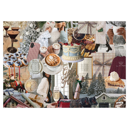 Everygirl Holiday Collage Puzzle