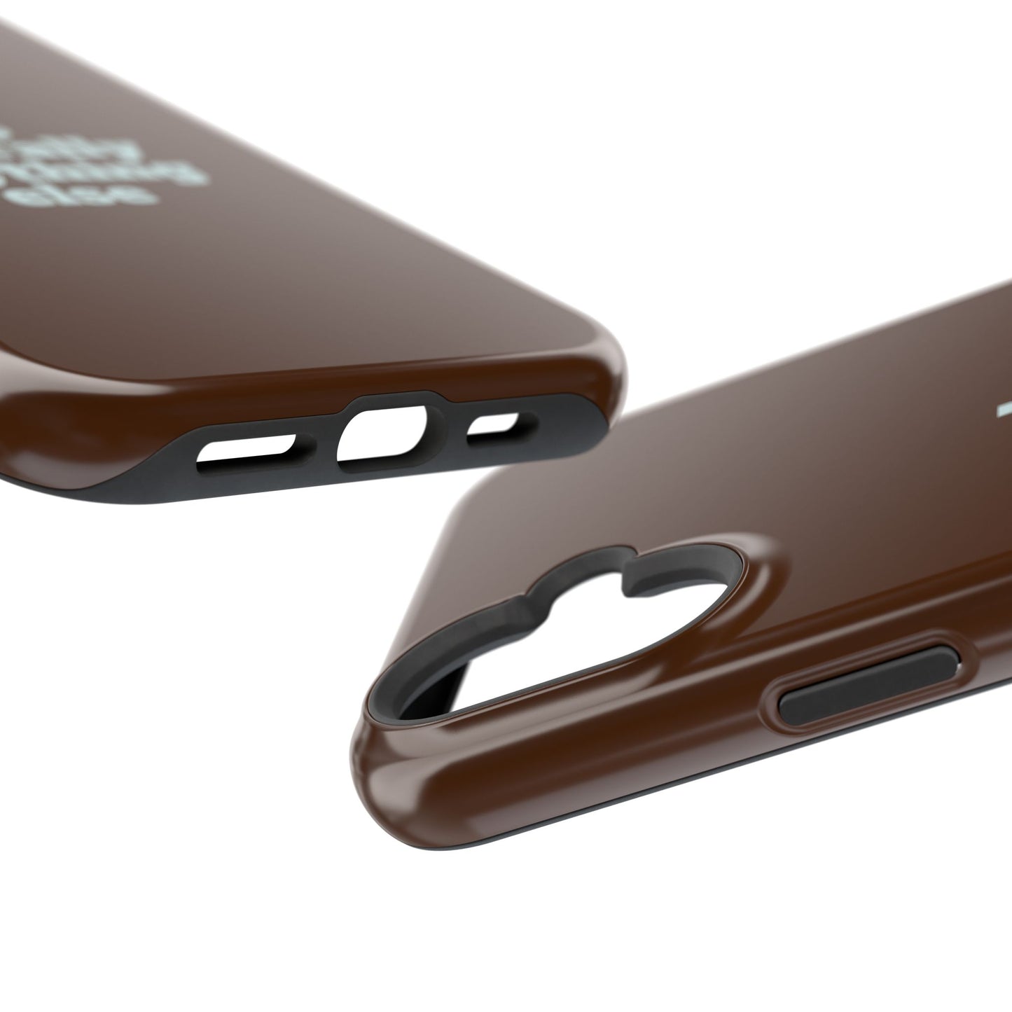 Do Literally Anything Else Brown & Blue Phone Case