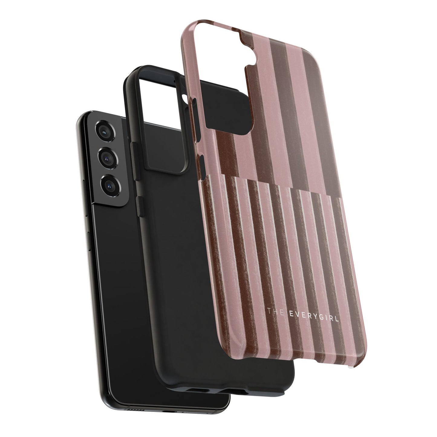 February Pink and Brown Phone Case