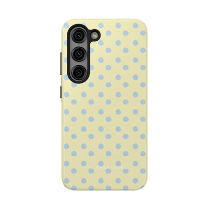 Third Coast – Yellow & Blue Polka Dots Phone Case