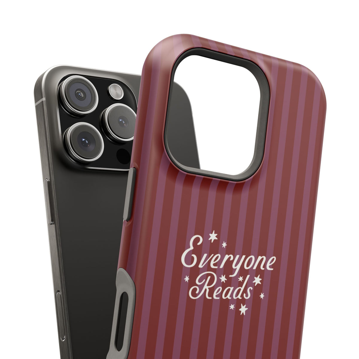 Everyone Reads Phone Case Maroon