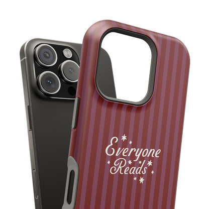 Everyone Reads Phone Case Maroon