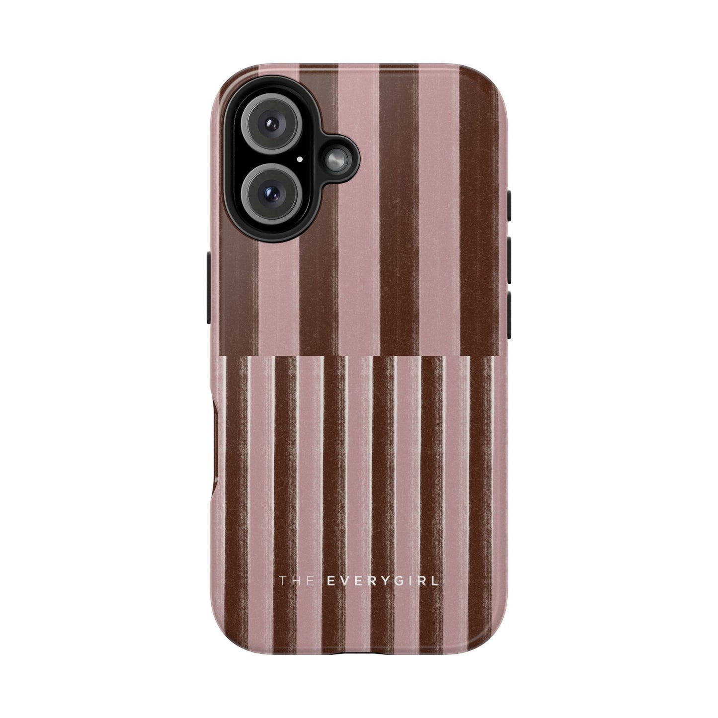 February Pink and Brown Phone Case