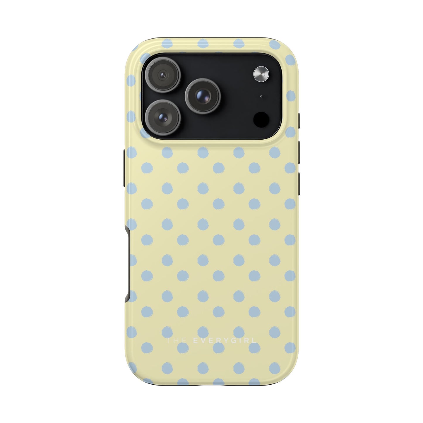 Third Coast – Yellow & Blue Polka Dots Phone Case