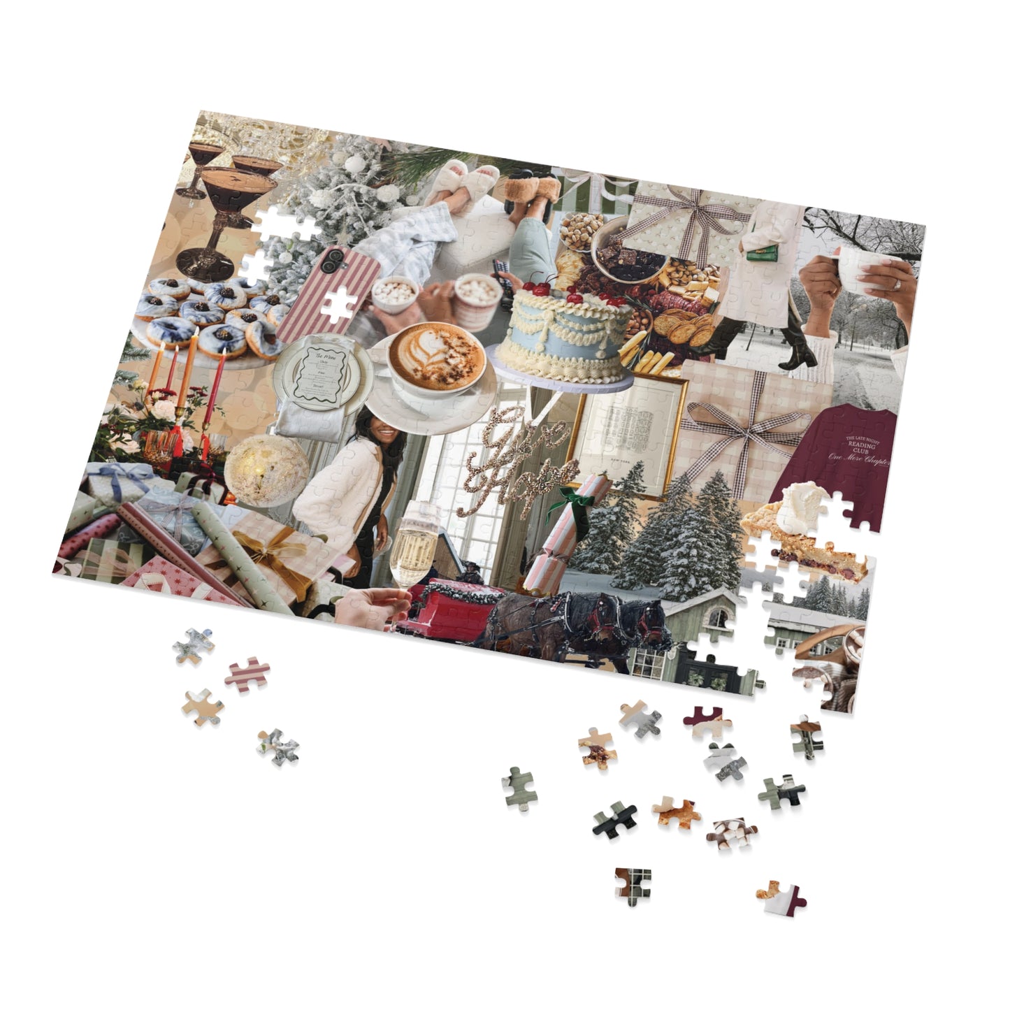 Everygirl Holiday Collage Puzzle