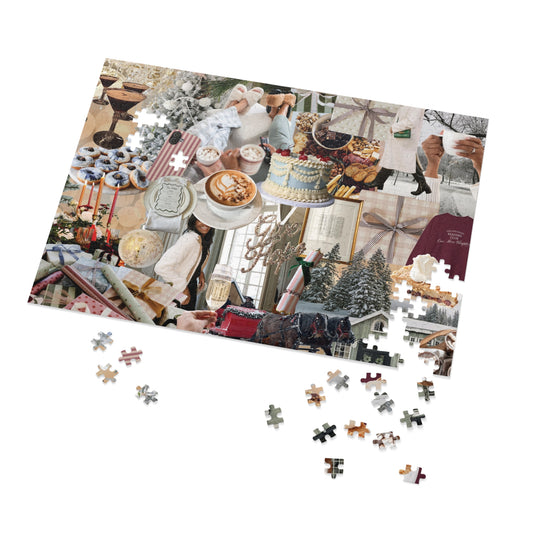 Everygirl Holiday Collage Puzzle