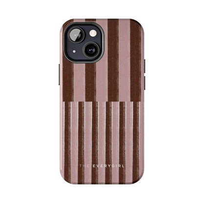 February Pink and Brown Phone Case