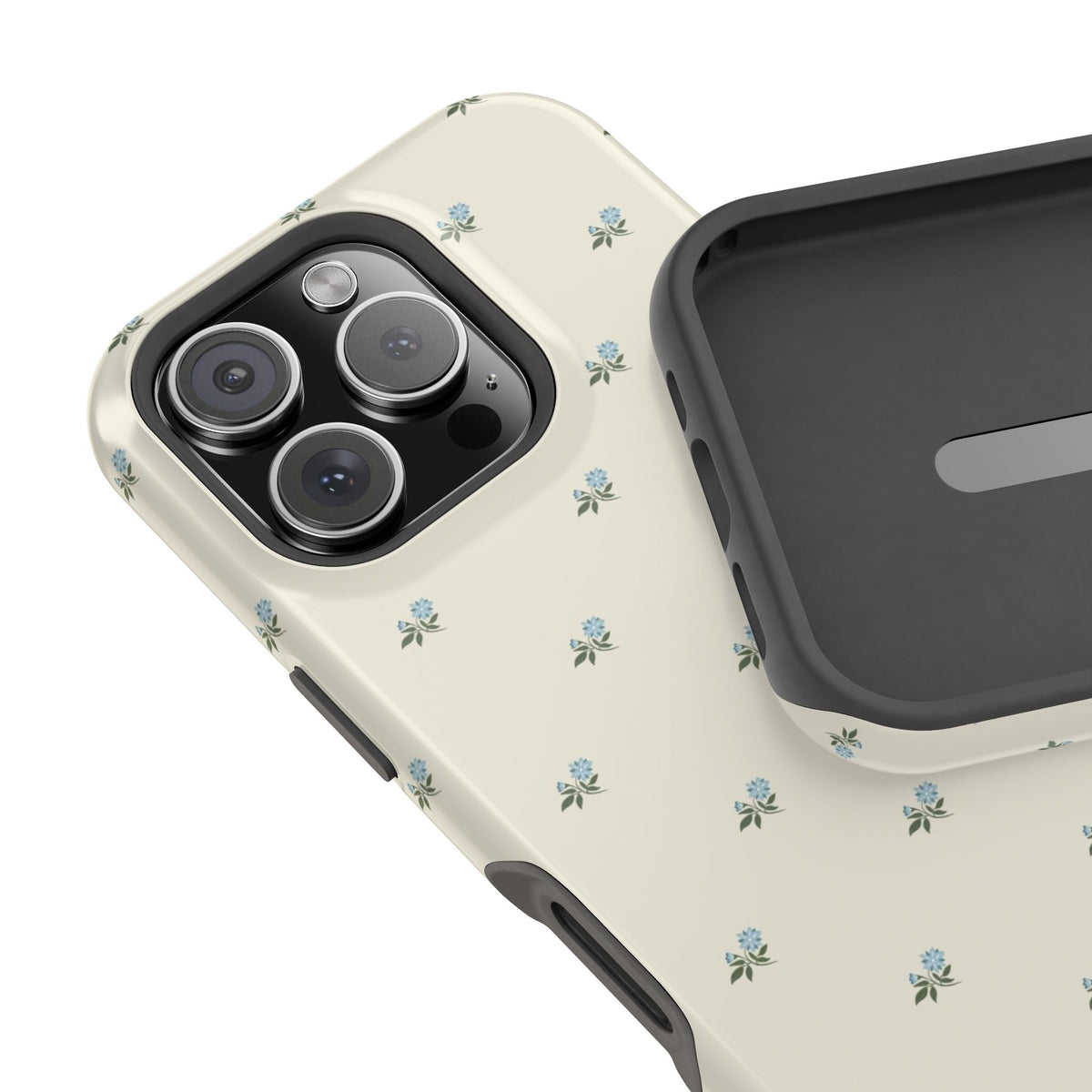 Tiny Blue Flowers Phone Case
