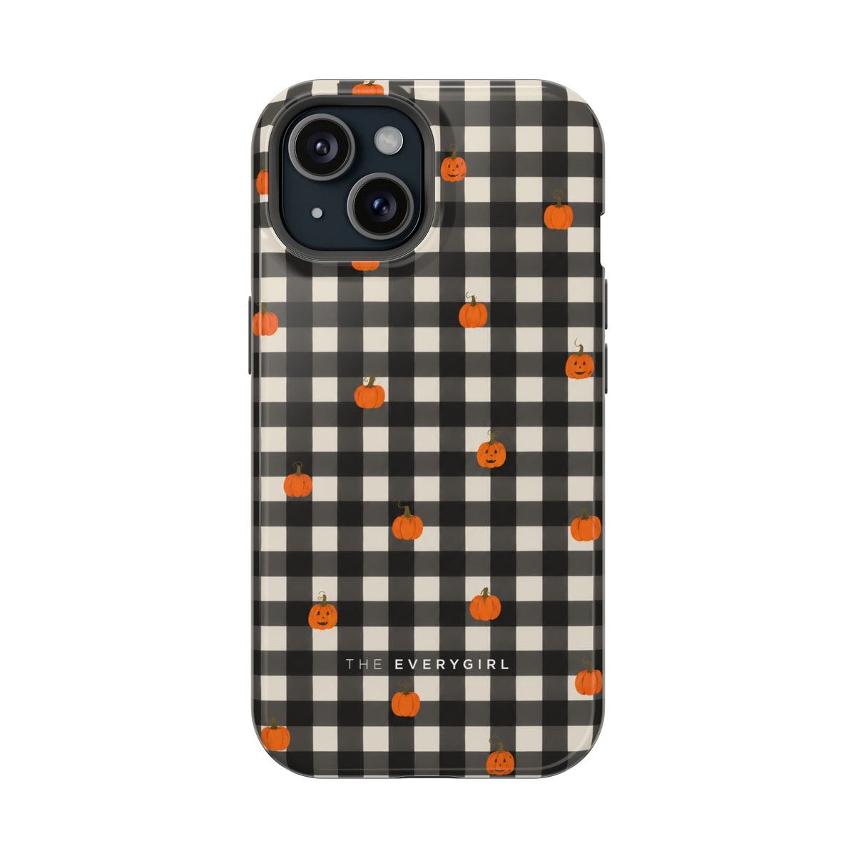 Pumpkin Gingham Phone Case