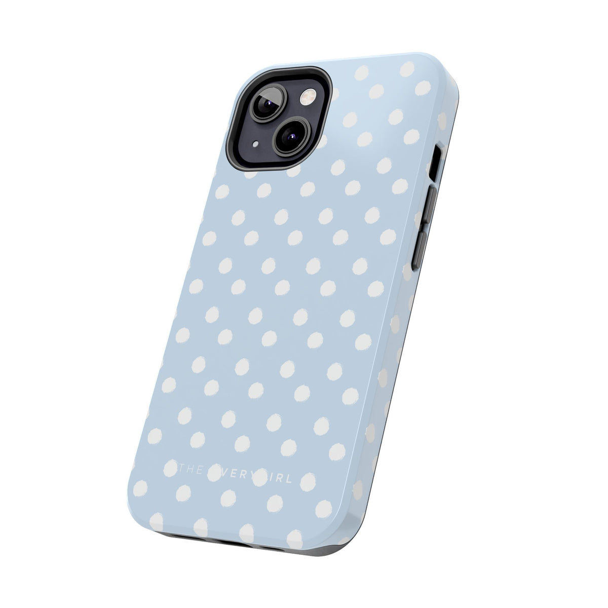 Blue & White Polka Dots Phone Case