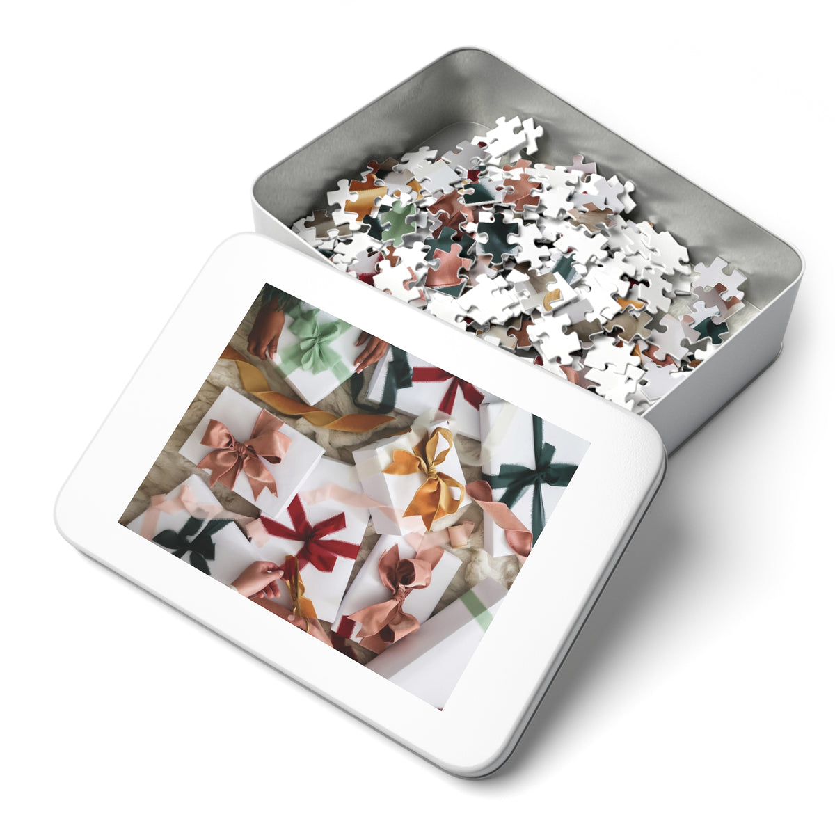 Classic Holiday Presents Puzzle