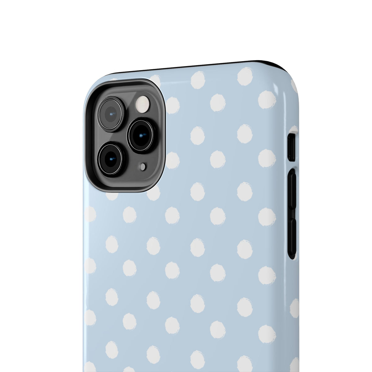Blue & White Polka Dots Phone Case