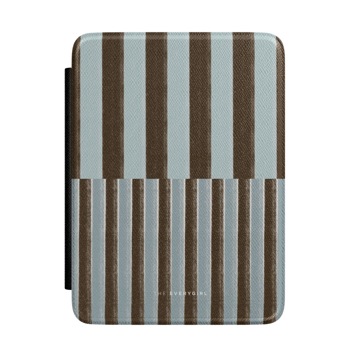 Blue & Brown Stripe Kindle Case
