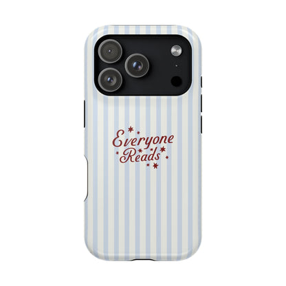 Everyone Reads Phone Case Pale Blue