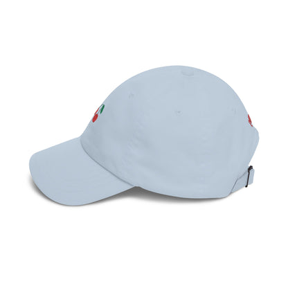 Cherry Embroidered Dad Cap