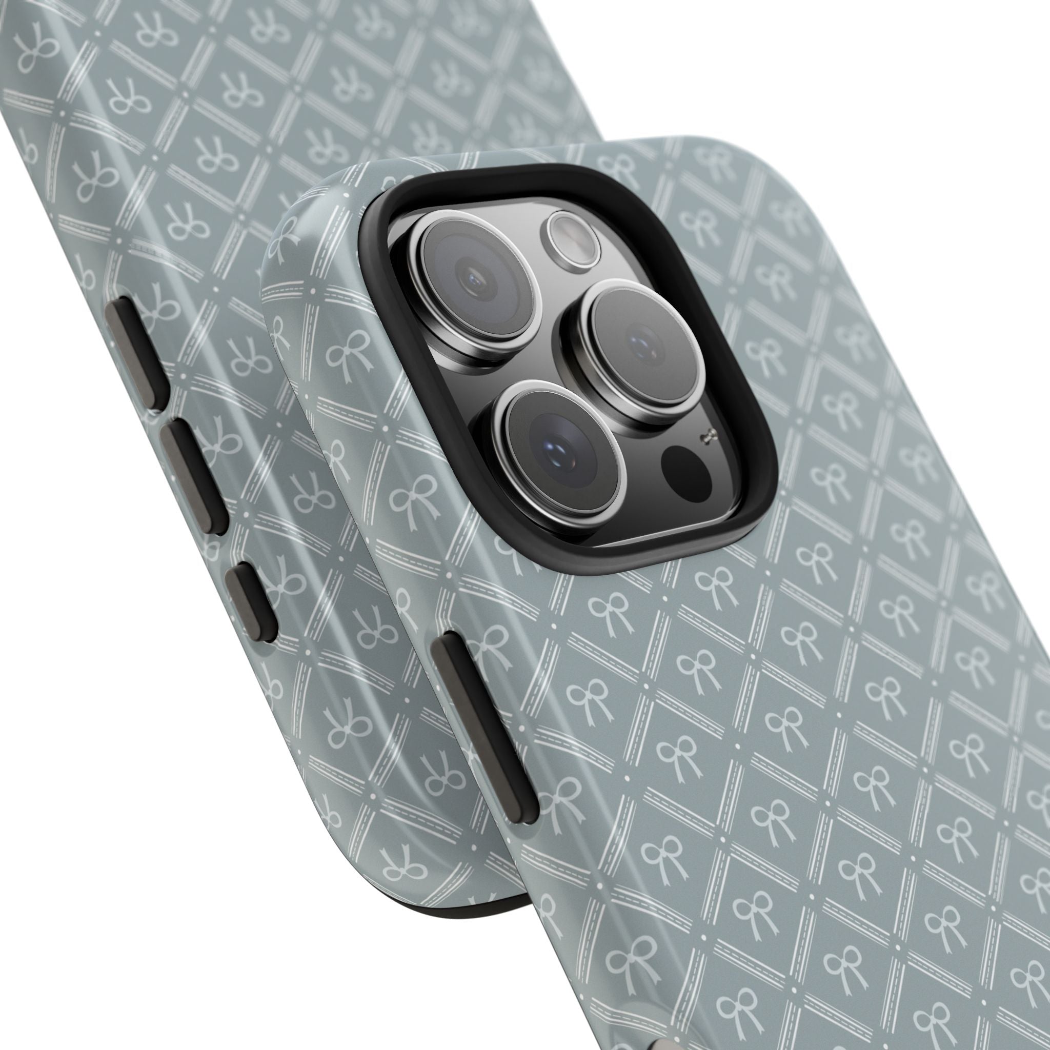 Blue Bows IPhone Case