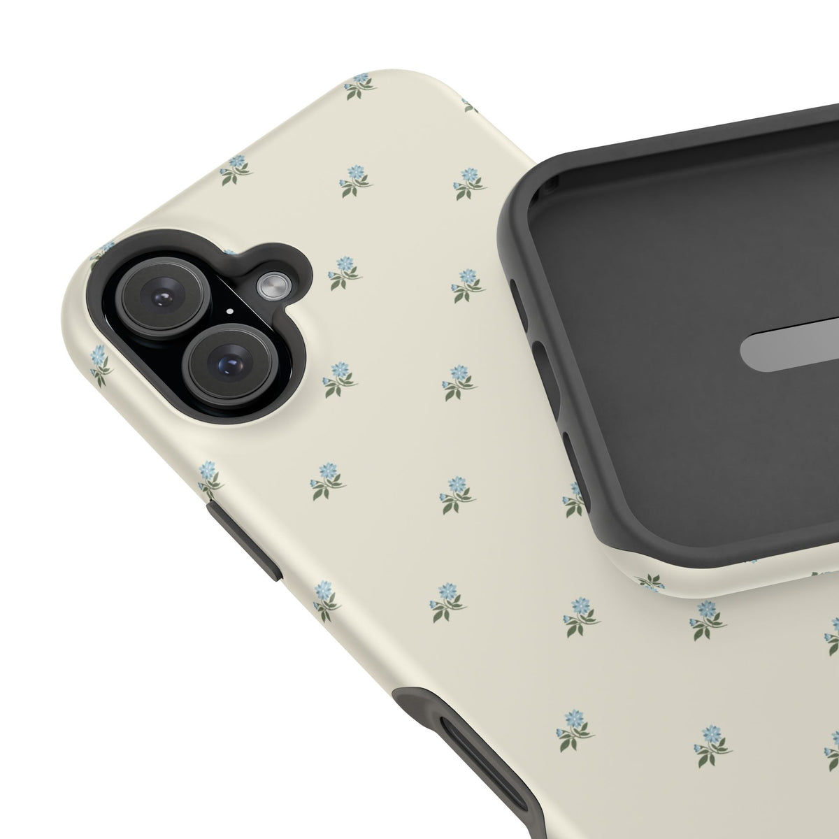 Tiny Blue Flowers Phone Case