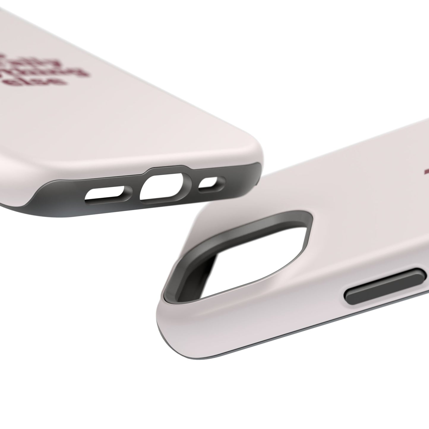 Do Literally Anything Else Burgundy Phone Case