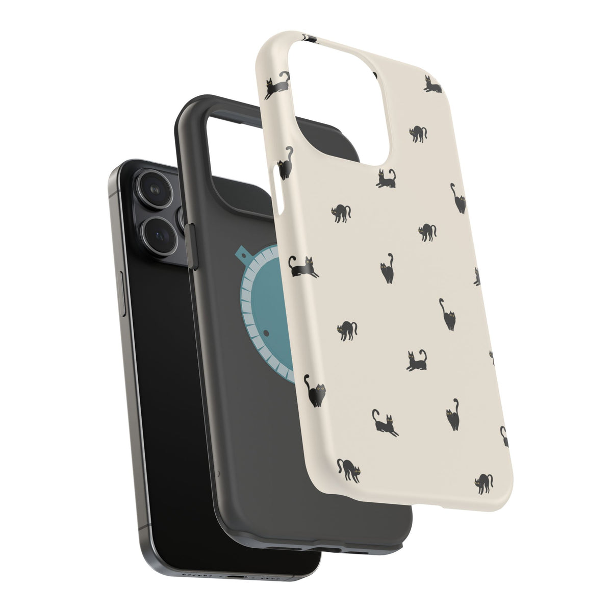 Black Cat Phone Case