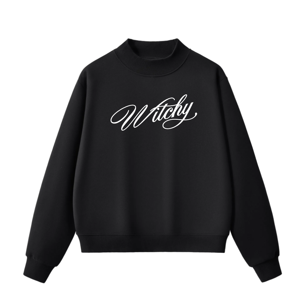 Witchy Mockneck Sweatshirt