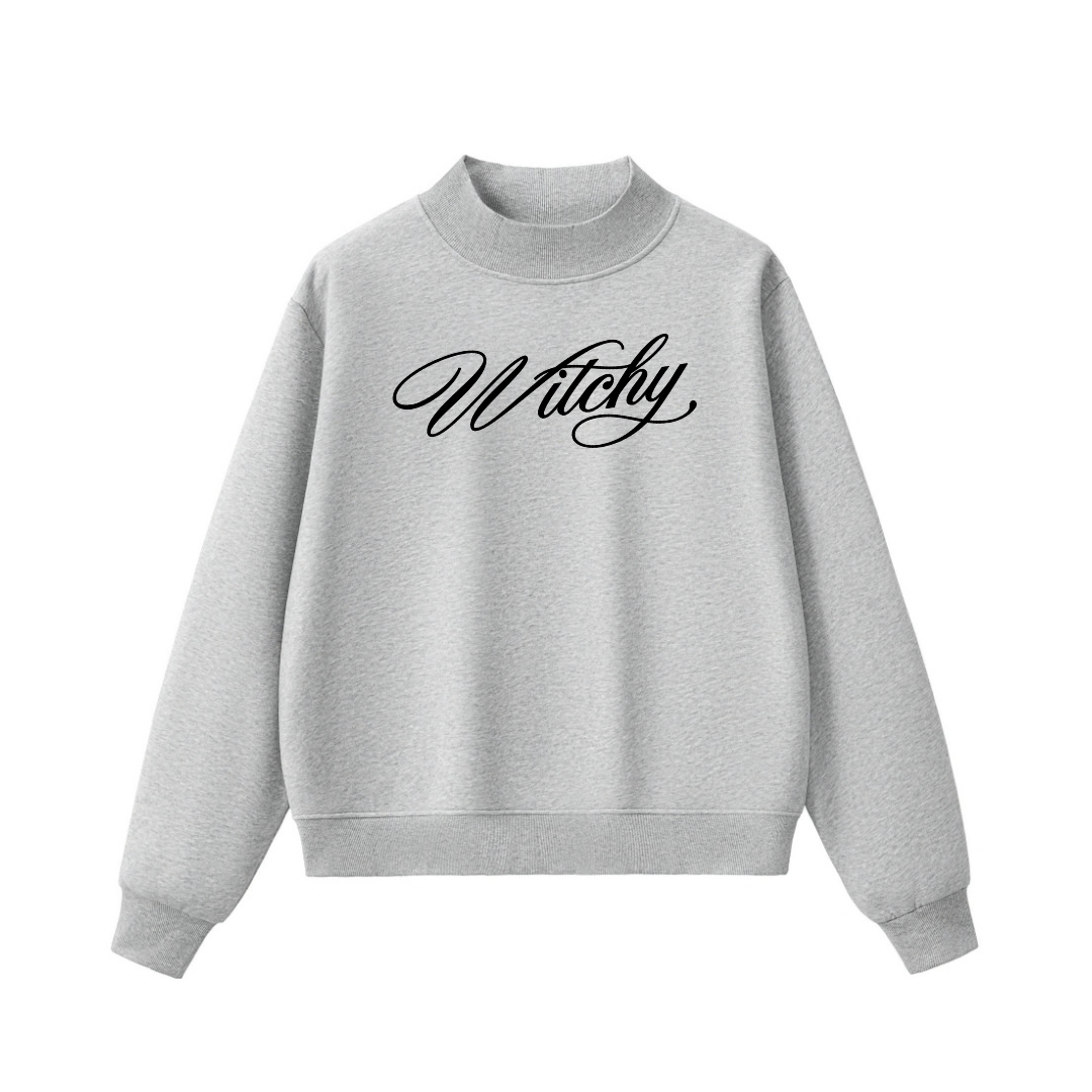 Witchy Mockneck Sweatshirt