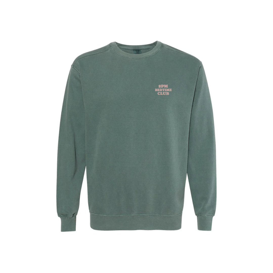 In Bed By 8 Crewneck